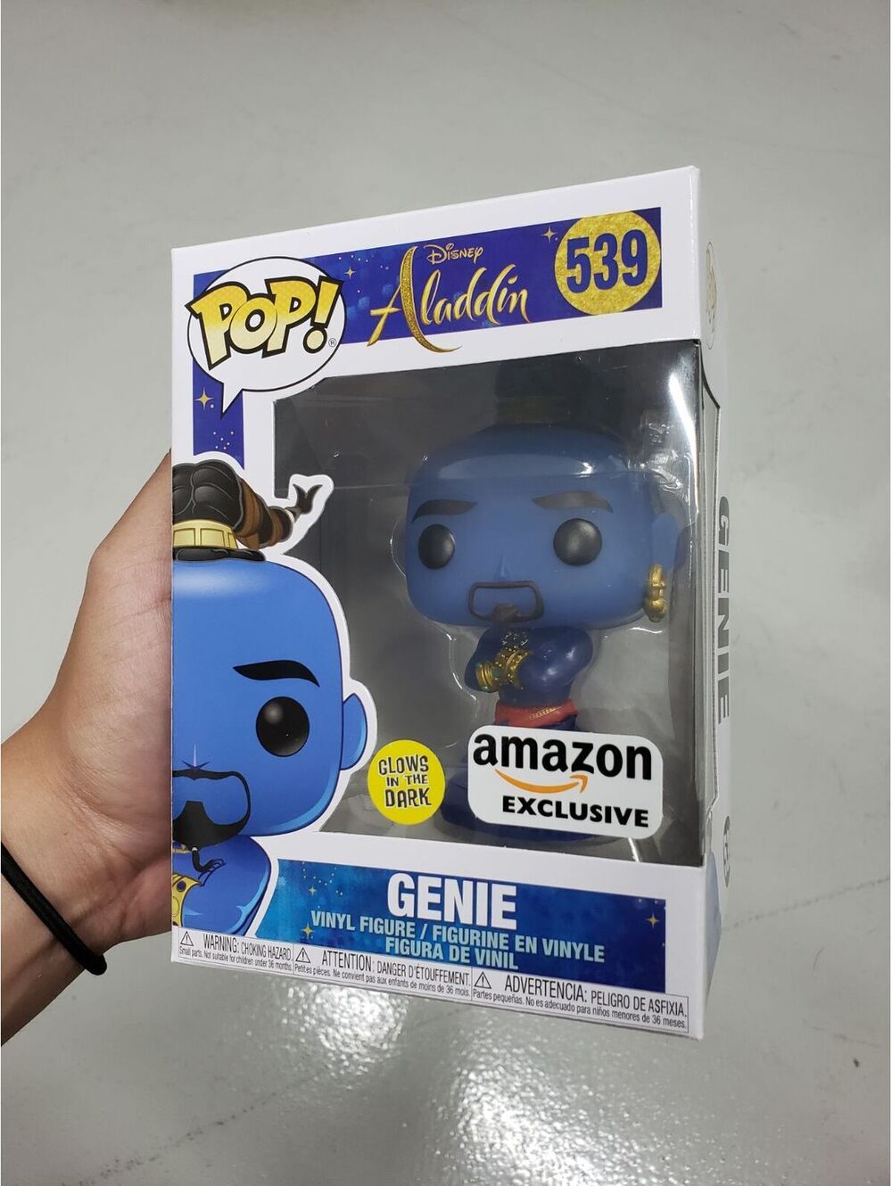 Funko Pop genie Exclusive Aladdin 539